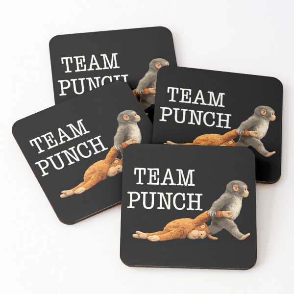 Item preview, Team Punch - Baby Monkey Punch, Punch the monkey, Punch Monkey designed and sold by MD-Over.