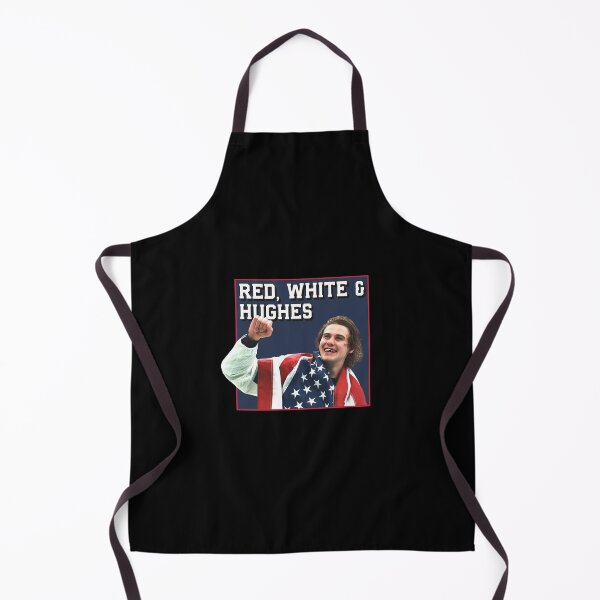 Item preview, Jack Hughes USA Hockey Golden Goal 2026 Red, White & Hughes Hockey designed and sold by BachulAlam.