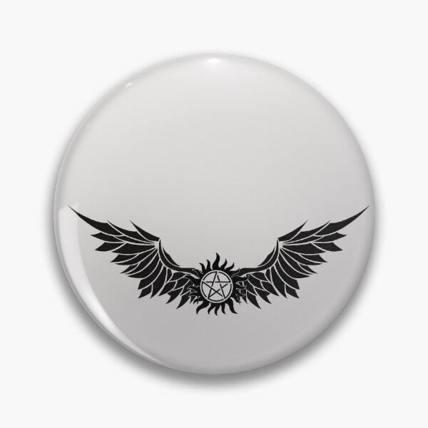 Item preview, Símbolo antiposesión con alas de ángel: protección para cazadores designed and sold by Dimu Co..