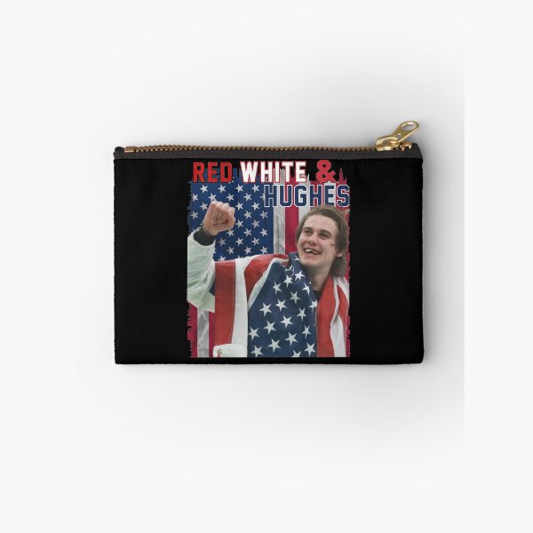 Item preview, Red White & Hughes Hockey American Hockey Fan Jack Hughes Broken Teeth Patriot American Hockey Hughes designed and sold by BachulAlam.