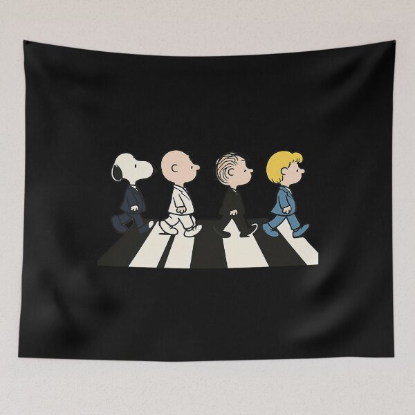 Item preview, Beatles Cartoon Crosswalk Band Parody designed and sold by M Zaeem Ul Hassan.