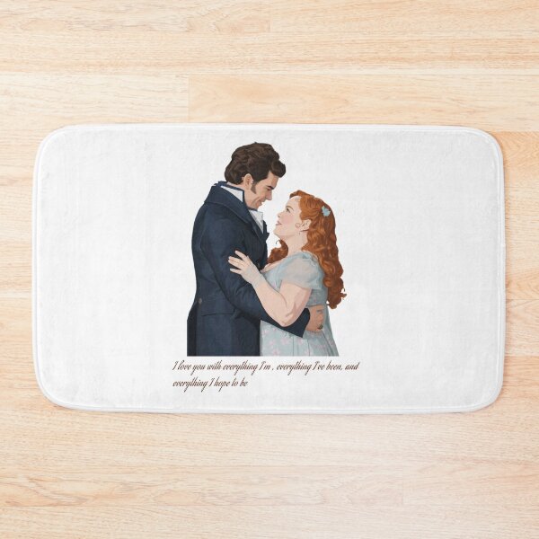 Item preview, Romantic Colin & Penelope Bridgerton Vector Art – Polin Regency Love Illustration designed and sold by Fandom Universe.