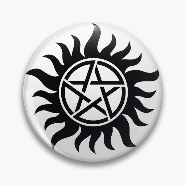 Item preview, Supernatural Inspired Dark Sun Symbol – Gothic Fandom Design designed and sold by Dimu Co..