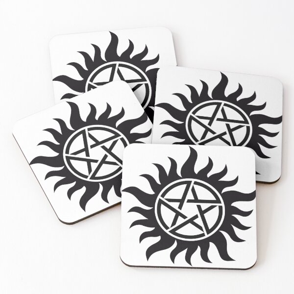 Item preview, Supernatural Inspired Dark Sun Symbol – Gothic Fandom Design designed and sold by Dimu Co..