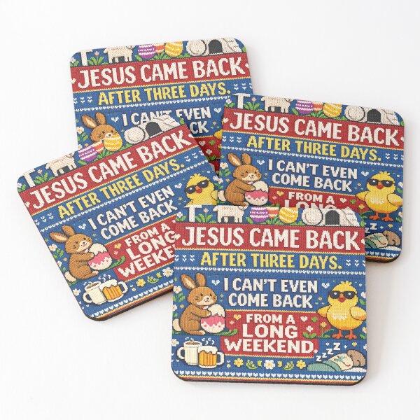 Item preview, Jesus Came Back After Three Days saying designed and sold by Mauswohn.
