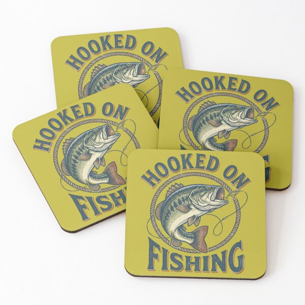 Item preview, hooked on fishing t-shirt designed and sold by Shirtmart1.