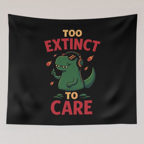 Item preview, Retro Dinosaur Vibes with Meteor Mayhem designed and sold by digijob.