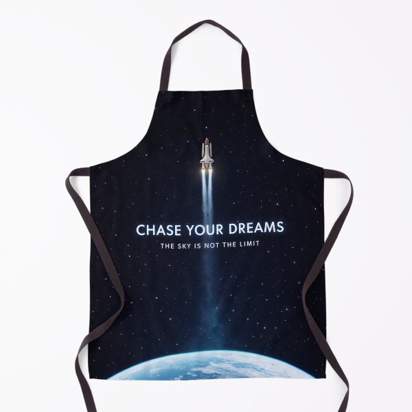 Item preview, Chase Your Dreams Rocket Space Quote designed and sold by AbstractAuraArt.