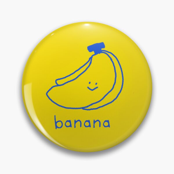 Item preview, Cute Banana Fruit Character Retro Mascot Sticker Illustration Design designed and sold by creative-lamb.