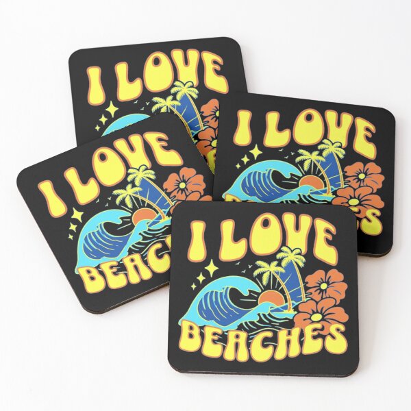 Item preview, I Love Beaches: The Groovy Coastal Collection designed and sold by GenZFashion000.