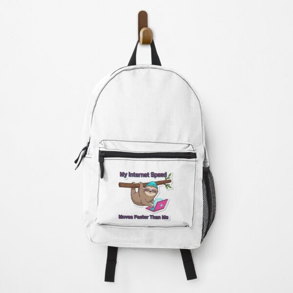 Item preview, My Internet Speed Moves Faster Than Me Funny Sloth Remote Work Sticker designed and sold by ZYNORAworld.