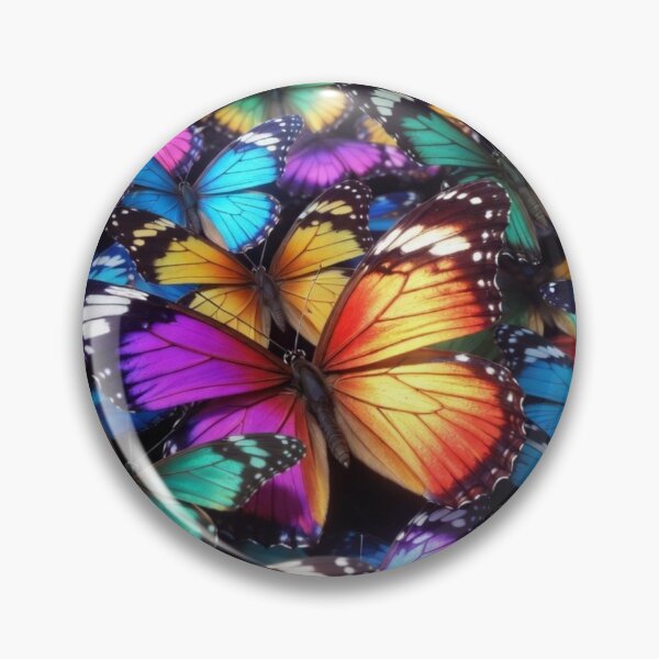 Item preview, Rainbow Butterfly Kaleidoscope Fantasy Art designed and sold by PixelVibe782.