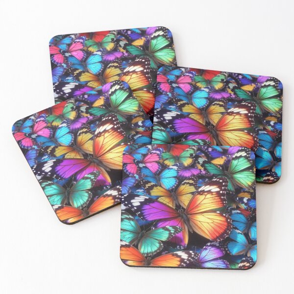 Item preview, Rainbow Butterfly Kaleidoscope Fantasy Art designed and sold by PixelVibe782.