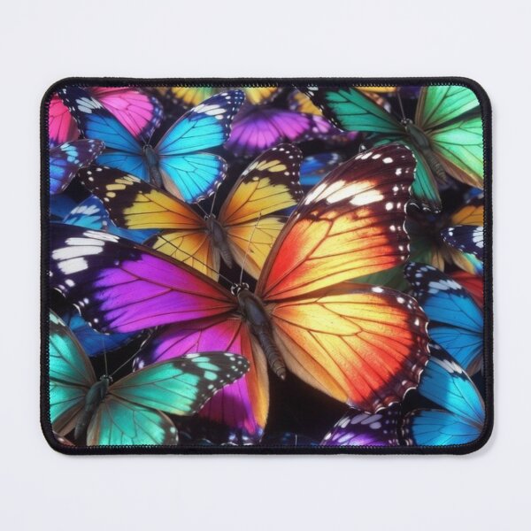 Item preview, Rainbow Butterfly Kaleidoscope Fantasy Art designed and sold by PixelVibe782.