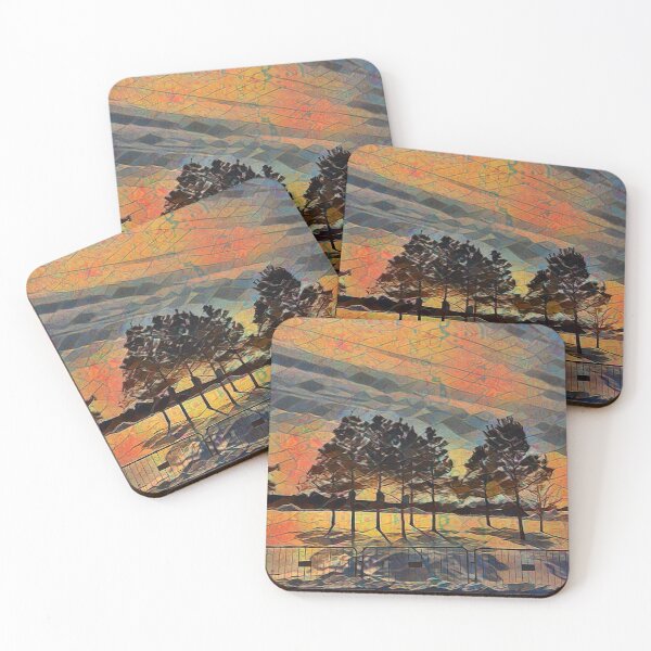 Item preview, Winter Sunset Mosaic designed and sold by Artondra Hall.