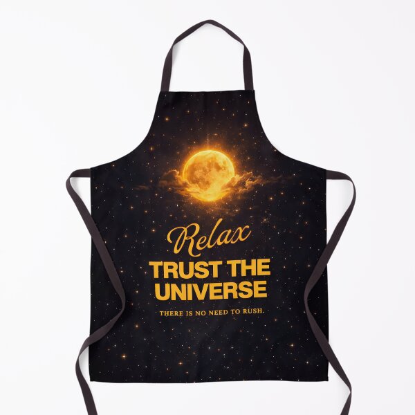 Item preview, Relax Trust the Universe Spiritual Quote designed and sold by AbstractAuraArt.
