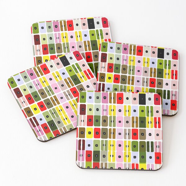 Item preview, 1960’s Retro Design in Yellow red green iPhone Case designed and sold by KreativKulture.