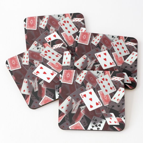 Item preview, Explosive Playing Cards Casino Chaos Art designed and sold by PixelVibe782.