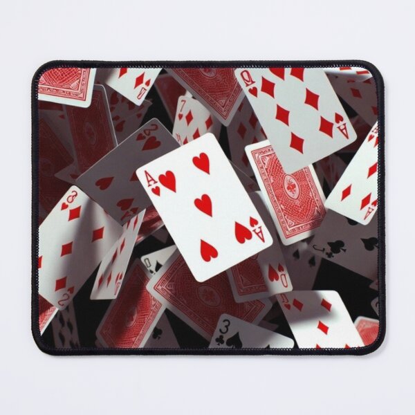 Item preview, Explosive Playing Cards Casino Chaos Art designed and sold by PixelVibe782.