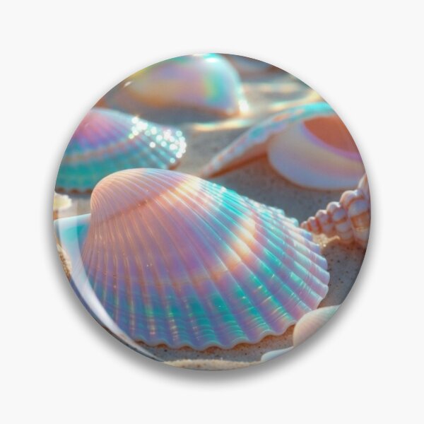 Artikelvorschau, Schimmernde Muscheln, Strandleuchten entworfen und verkauft von CoquetteLunaCo.