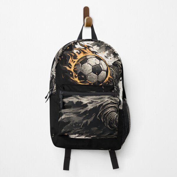 Item preview, Blasphemous Fire Football Warrior – Dark Gothic Fantasy designed and sold by LineLoo.