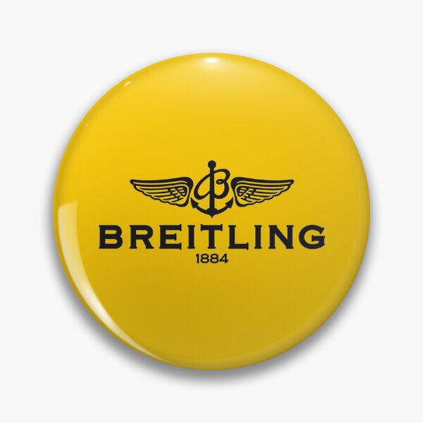 Item preview, breitling vintage 1884 yellow logo luxury watches clocks designed and sold by PilotandPlane.