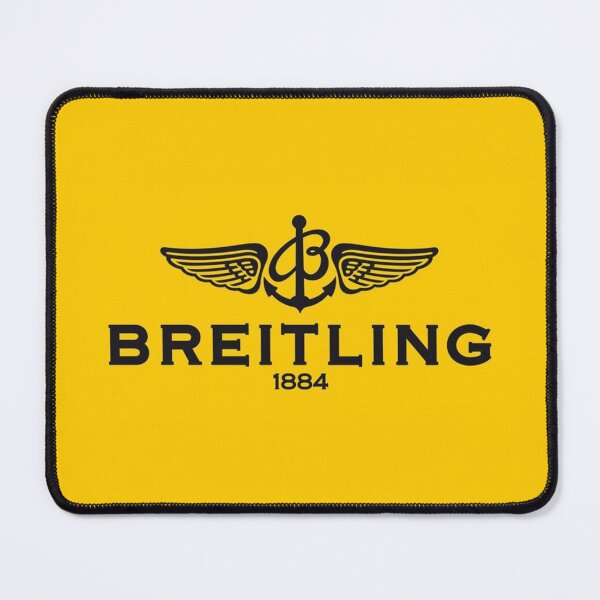 Item preview, breitling vintage 1884 yellow logo luxury watches clocks designed and sold by PilotandPlane.