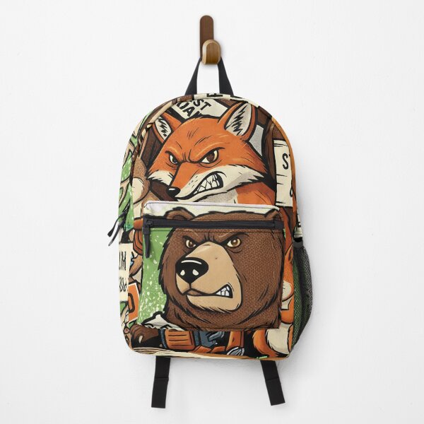 Item preview, Stop Pollution & Hunting – Wild Animal Defense Logo designed and sold by LineLoo.