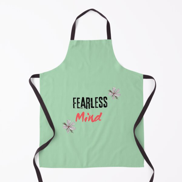 Item preview, Fearless Mind - Inspirational Floral Typography Art designed and sold by GunnuDesigns.