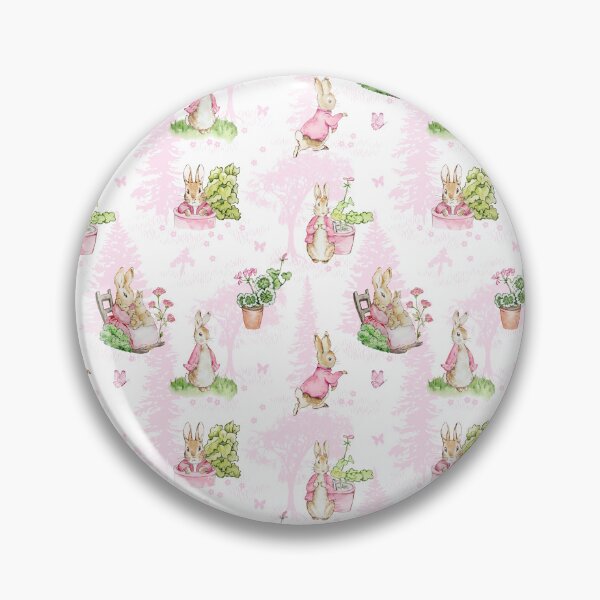 Item preview, Nursery Pink Peter Rabbit, Beatrix Potter Characters designed and sold by SvetlanaArt.