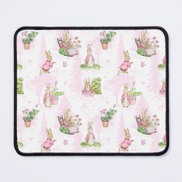 Item preview, Nursery Pink Peter Rabbit, Beatrix Potter Characters designed and sold by SvetlanaArt.