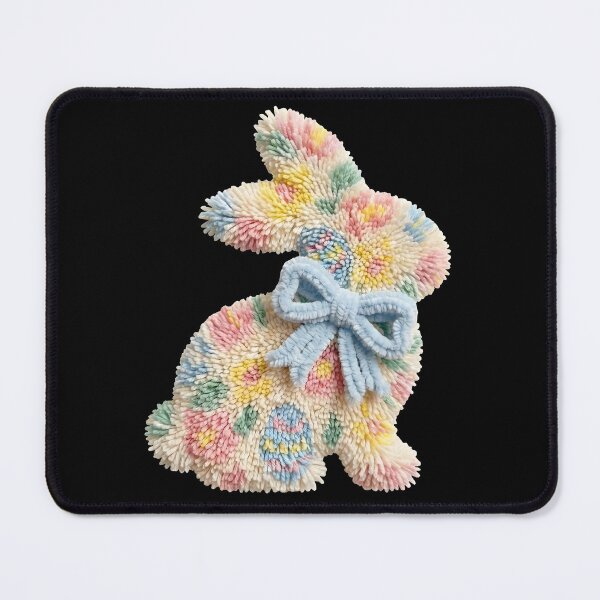 Item preview, Kids Pastel Floral Easter Bunny designed and sold by KroghDs.