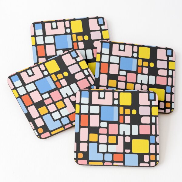 Item preview, 1960’s Retro Design in blue pink Yellow iPhone Case designed and sold by KreativKulture.