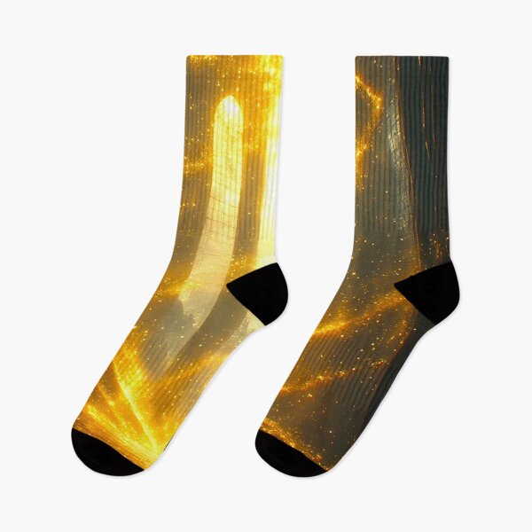 Item preview, Cinematic Art: A Wanderer Amidst Golden Aura 2 designed and sold by Gryfonarts.