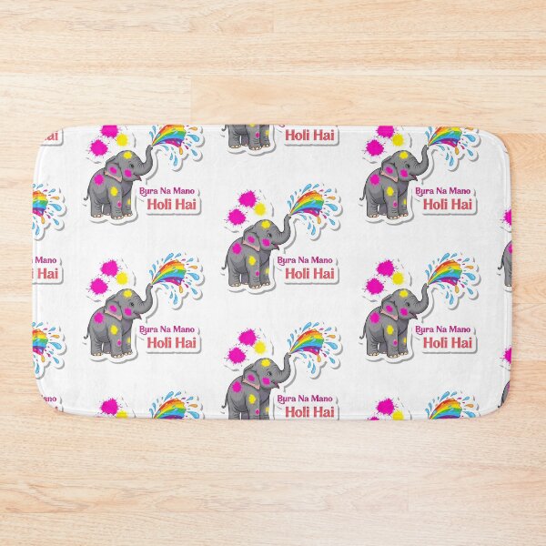 Item preview, Elephant Bura Na Mano Holi Hai designed and sold by ArtdesignsA.