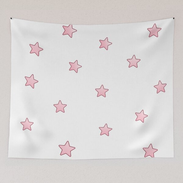 Item preview, Pink Mini Star Pack Sticker – Cute Pastel Aesthetic Stars, Soft Kawaii Planner Scrapbook Laptop Decal designed and sold by PnrArtDesign.