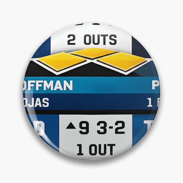 Item preview, Dodgers Back To Back Championship Scoreboard designed and sold by DerickOlson.