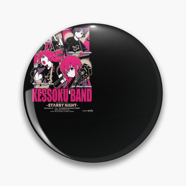 Item preview,  Bocchi The Rock - Kessoku Band designed and sold by Habiba Hasan.