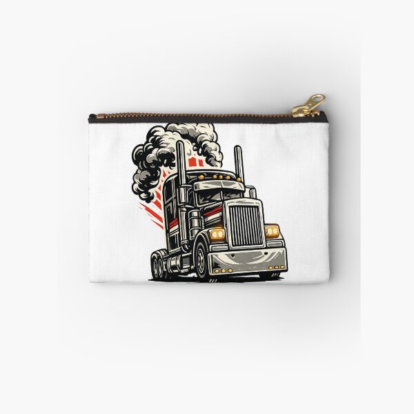 Item preview, Vintage American Semi Truck – Oldschool Trucker T-Shirt Design designed and sold by myforestfog.