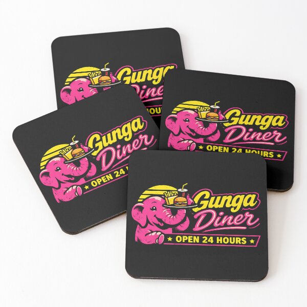 Item preview, Diner Retro 1985 Fast Food Elephant Logo designed and sold by agearb.