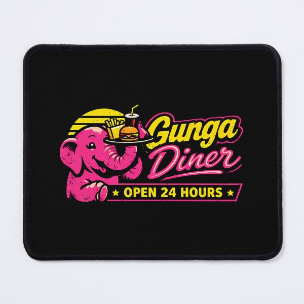 Item preview, Diner Retro 1985 Fast Food Elephant Logo designed and sold by agearb.