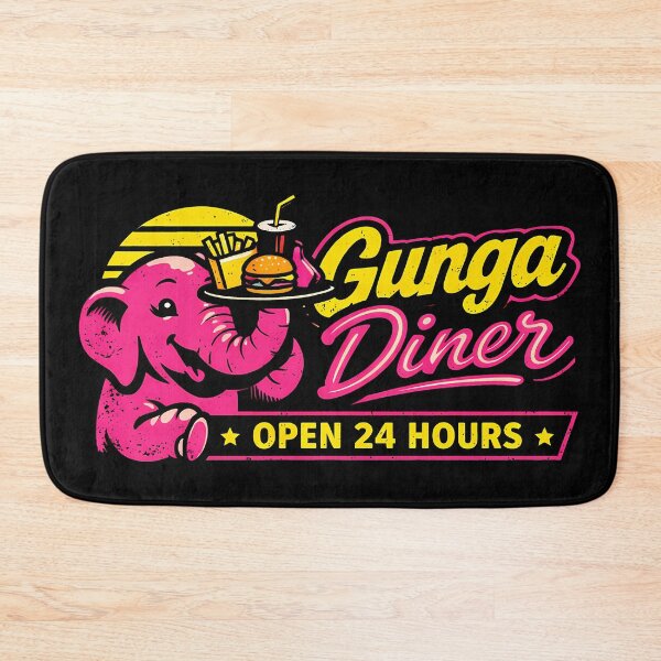 Item preview, Diner Retro 1985 Fast Food Elephant Logo designed and sold by agearb.
