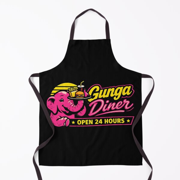Item preview, Diner Retro 1985 Fast Food Elephant Logo designed and sold by agearb.