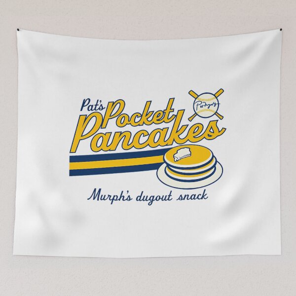 Item preview, Brewers Coach Pat Murphy Pocket Pancakes T-Shirt designed and sold by DerickOlson.
