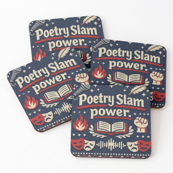 Item preview, Poetry Slam Power Word Art in a Knitting Pattern designed and sold by Mauswohn.