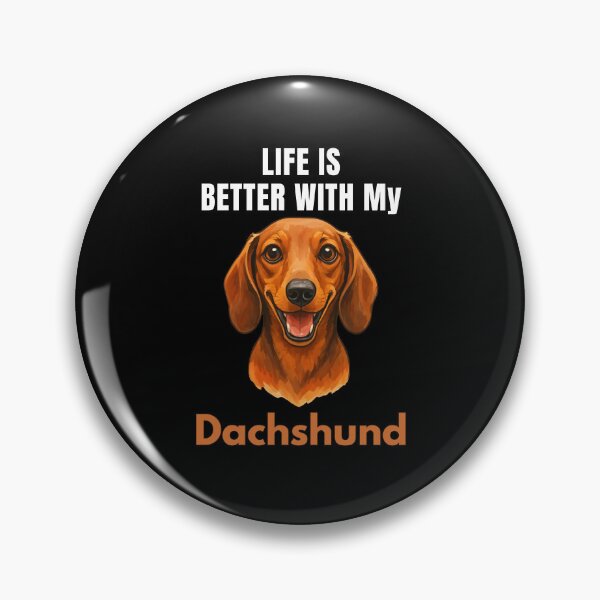 Item preview, Life Is Better With My Dachshund – Cute Dog Mom & Dog Dad Gift designed and sold by YAKOUT-STUDIO.