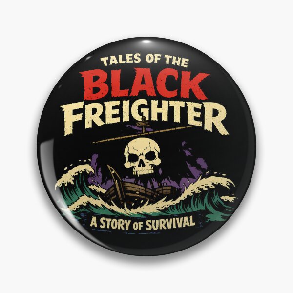 Item preview, Black Freighter Vintage Pirate Comic Horror Logo designed and sold by agearb.