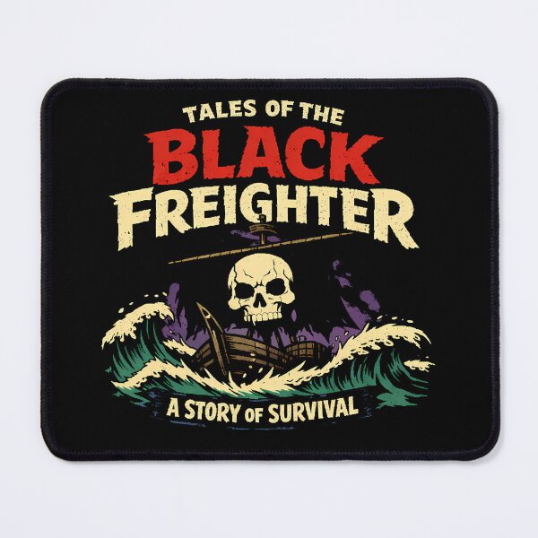 Item preview, Black Freighter Vintage Pirate Comic Horror Logo designed and sold by agearb.