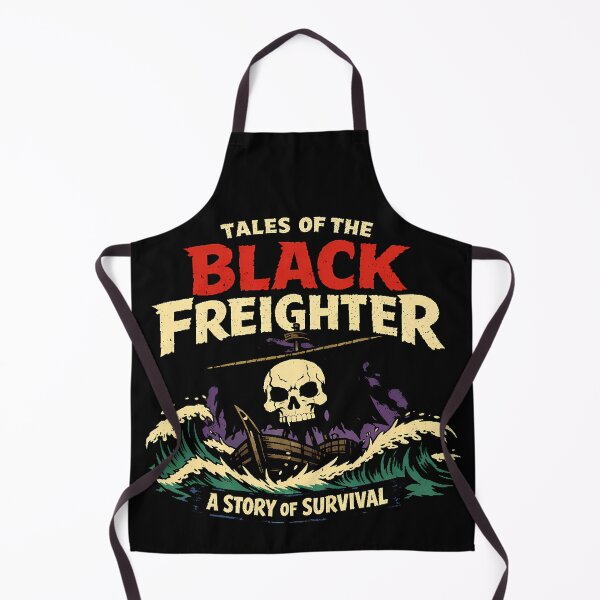Item preview, Black Freighter Vintage Pirate Comic Horror Logo designed and sold by agearb.