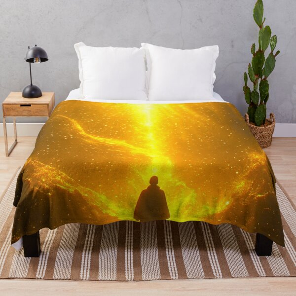 Item preview, Cinematic Art: A Wanderer Amidst Golden Aura 3 designed and sold by Gryfonarts.